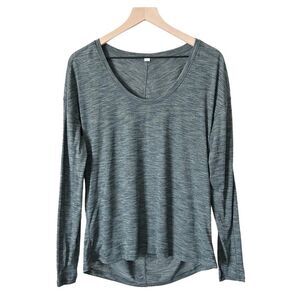 lululemon athletica Long Sleeve Top - Heathered Teal